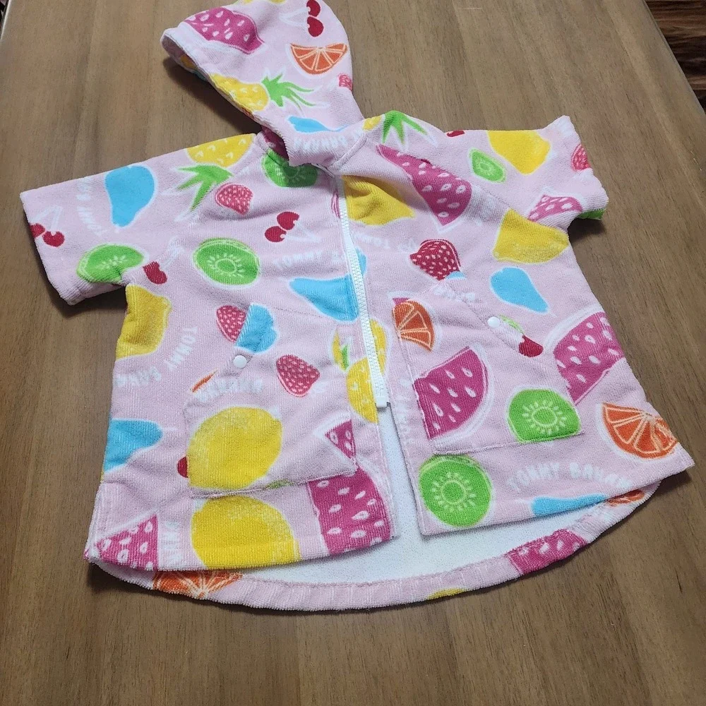 Tommy Bahama Girls 3-6 Swimsuit Cover‎ Up Tropical Fruit Print